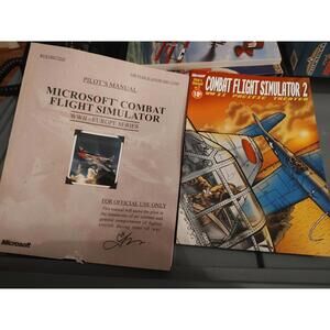Microsoft Combat Flight Simulator Pilot's Manuals - WWII & Pacific Theater
